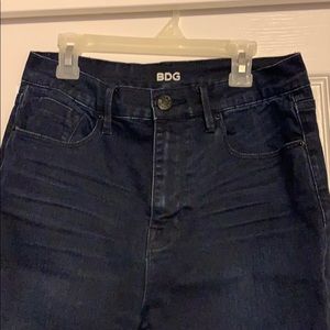 BDG Dark Wash High Rise Jeans